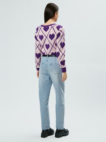 Influencer Sweater in Purple