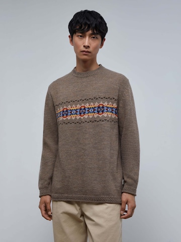 Scalpers Sweater 'Dender' in Grey: front