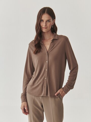 TATUUM Blouse 'LARYSA' in Brown: front