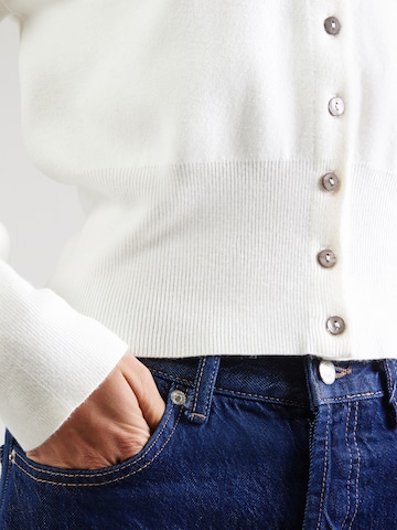 TOPSHOP Knit cardigan in Beige