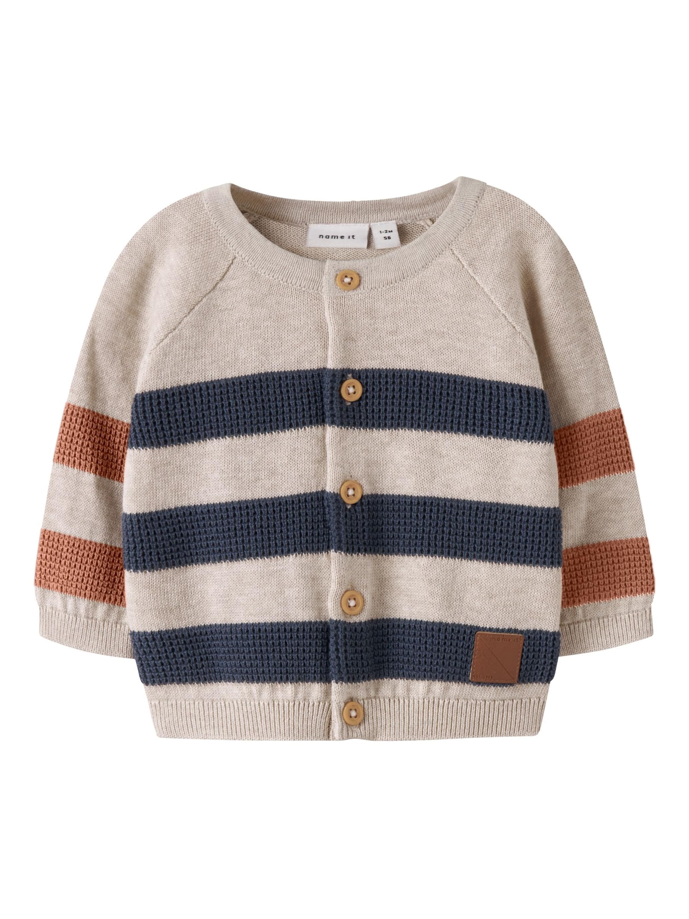 NAME IT - Cárdigan en beige: frente