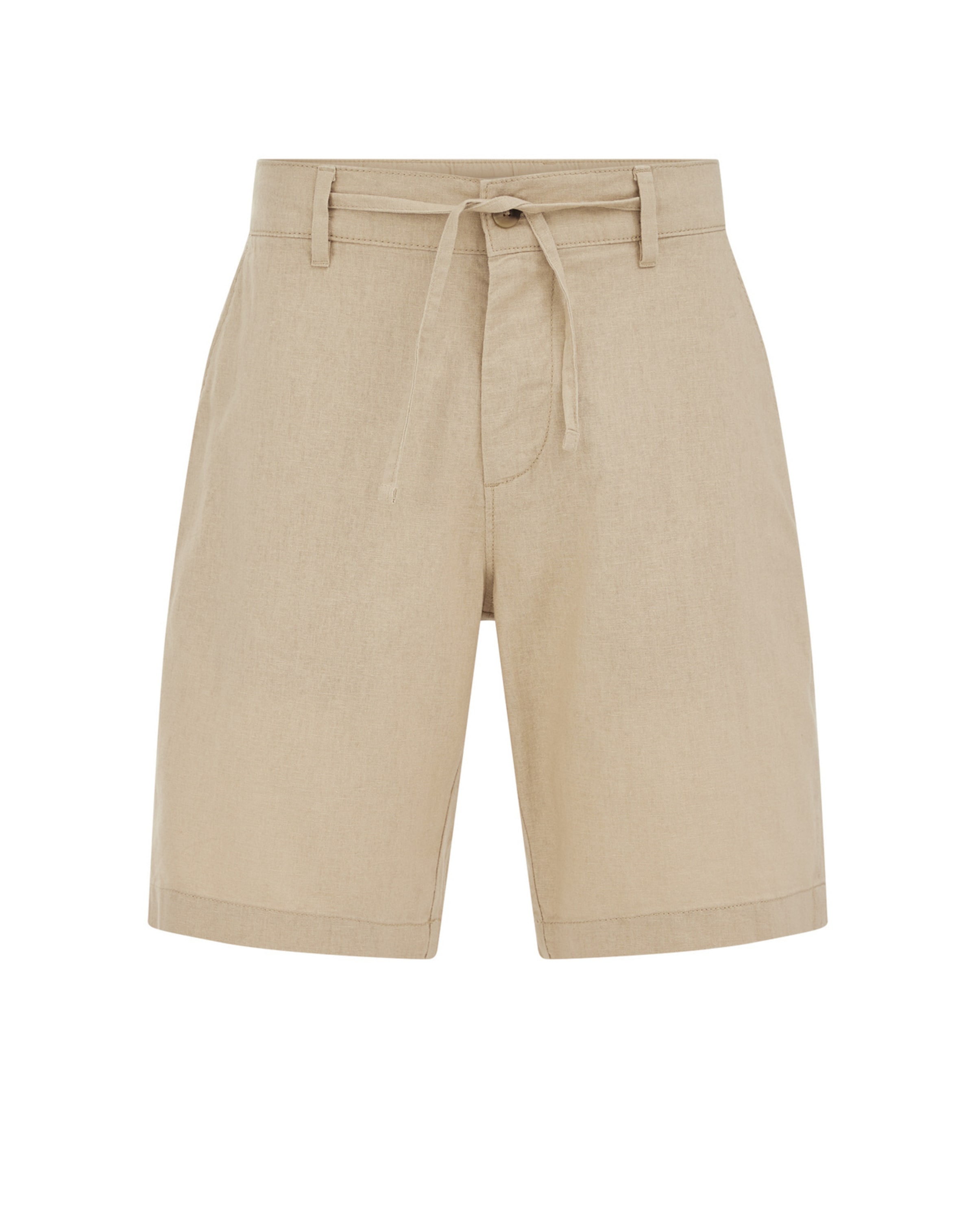 WE Fashion Voľný strih Chino nohavice - Béžová: predná strana