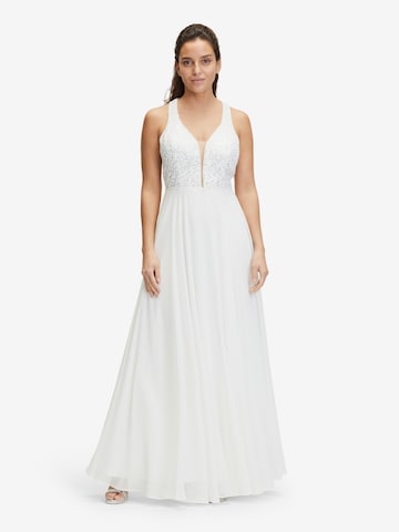 Vera Mont Evening Dress in White: front