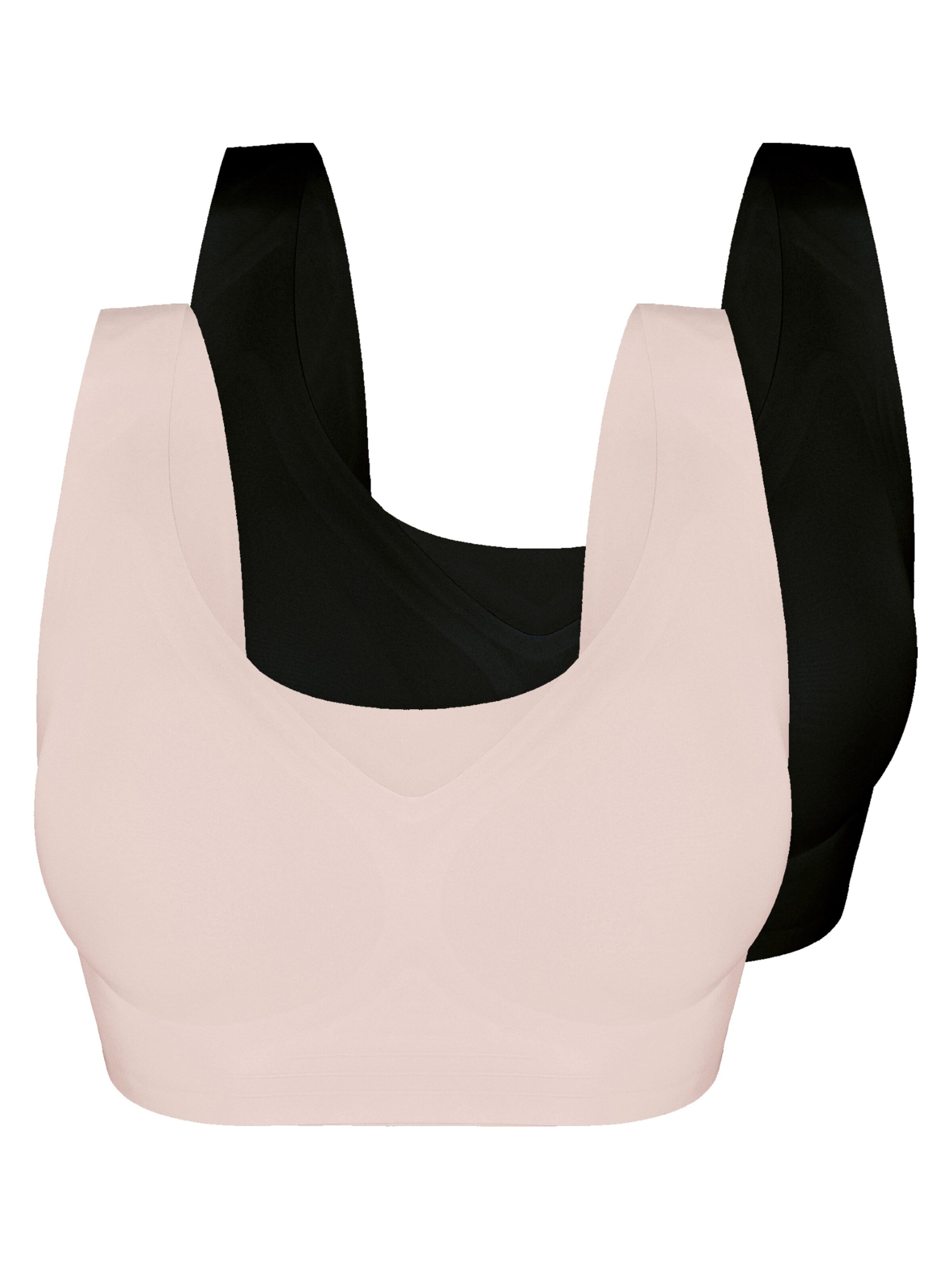 sassa Mieder 'Bonded Micro'‌‌‌‌‌‌‌‌‌‌ in Schwarz: Vorderseite