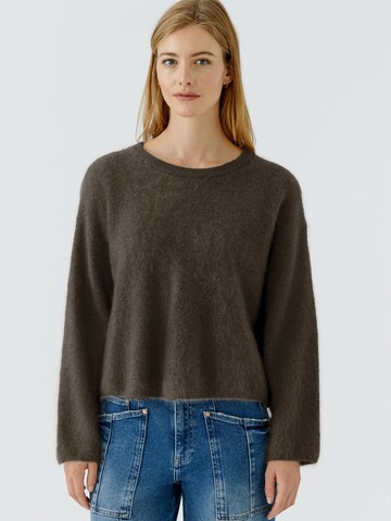 OUI Pullover in Braun: Vorderseite