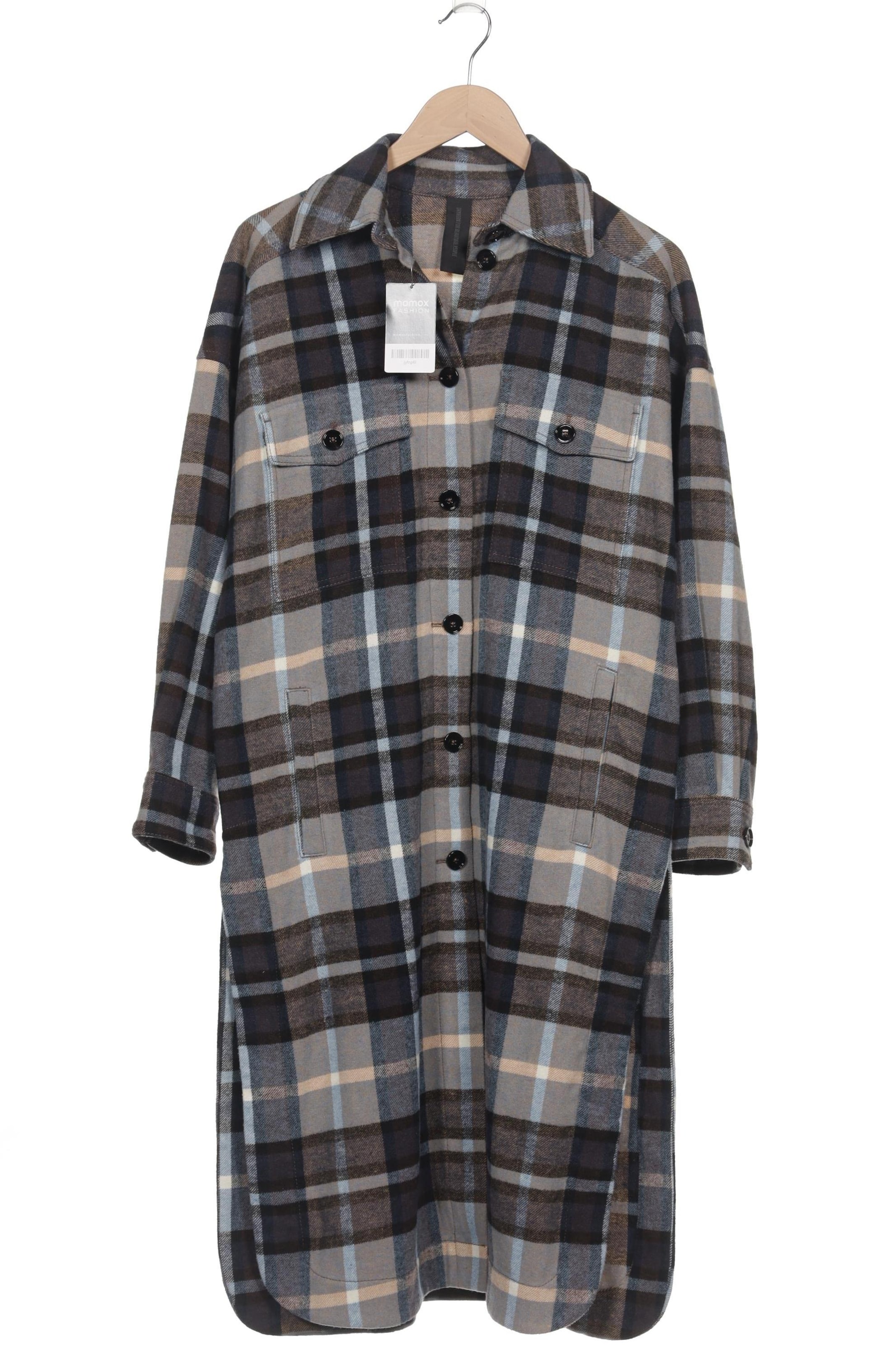 DRYKORN Mantel S in Grau: Vorderseite