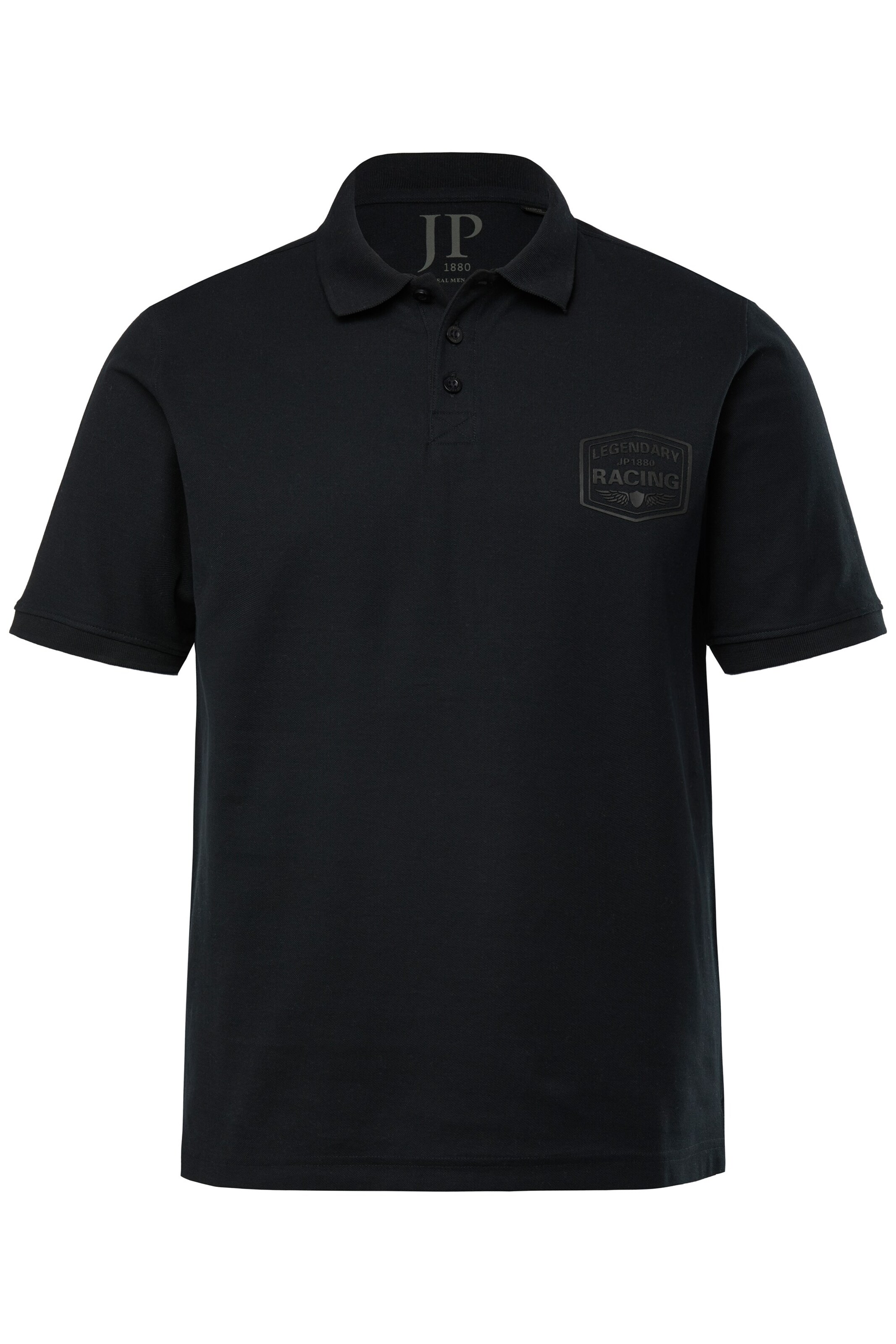 JP1880 Shirt in Zwart: voorkant