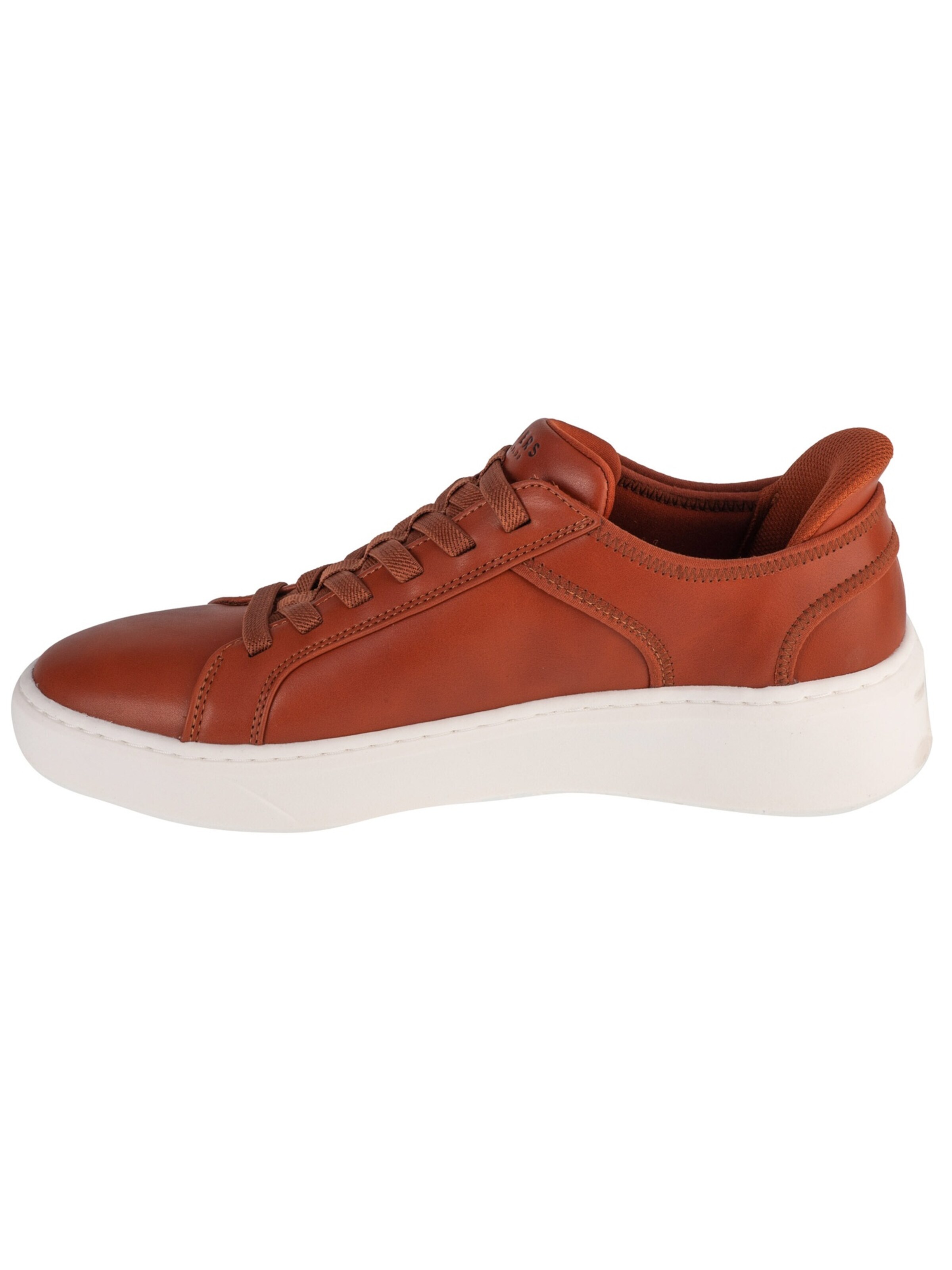 Baskets basses 'Court Break - Suit' SKECHERS en marron : devant