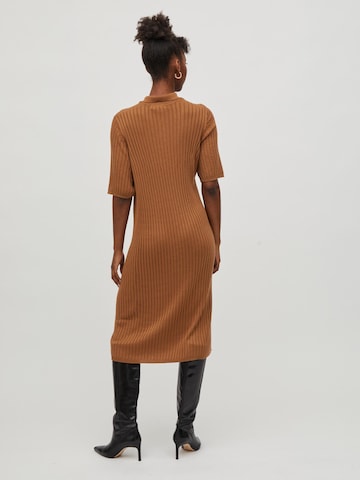 Robes en maille 'RINE' VILA en marron
