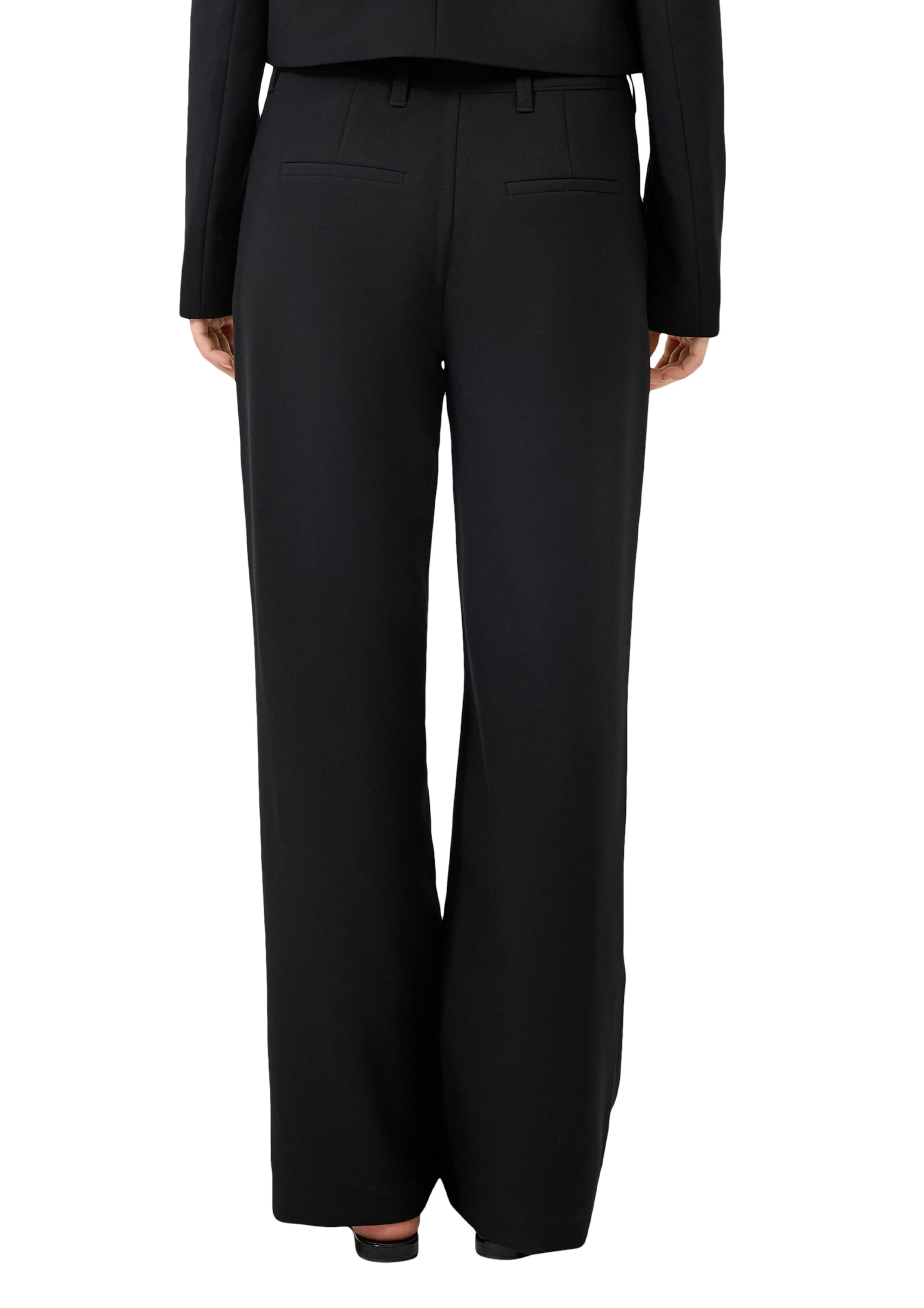 QS Regular Hose in Schwarz