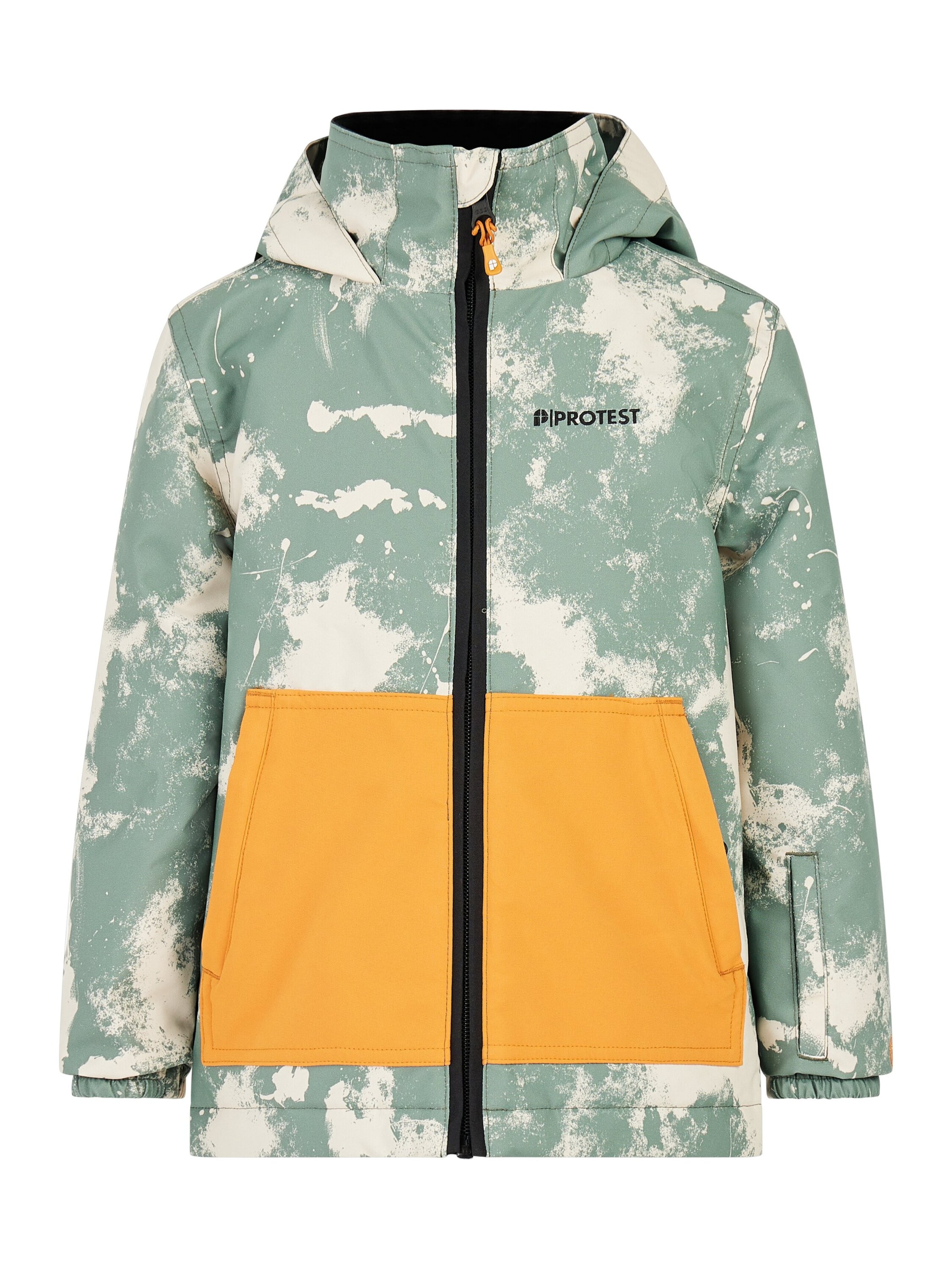 PROTEST Athletic Jacket 'PRTCarlos TD' in Green: front
