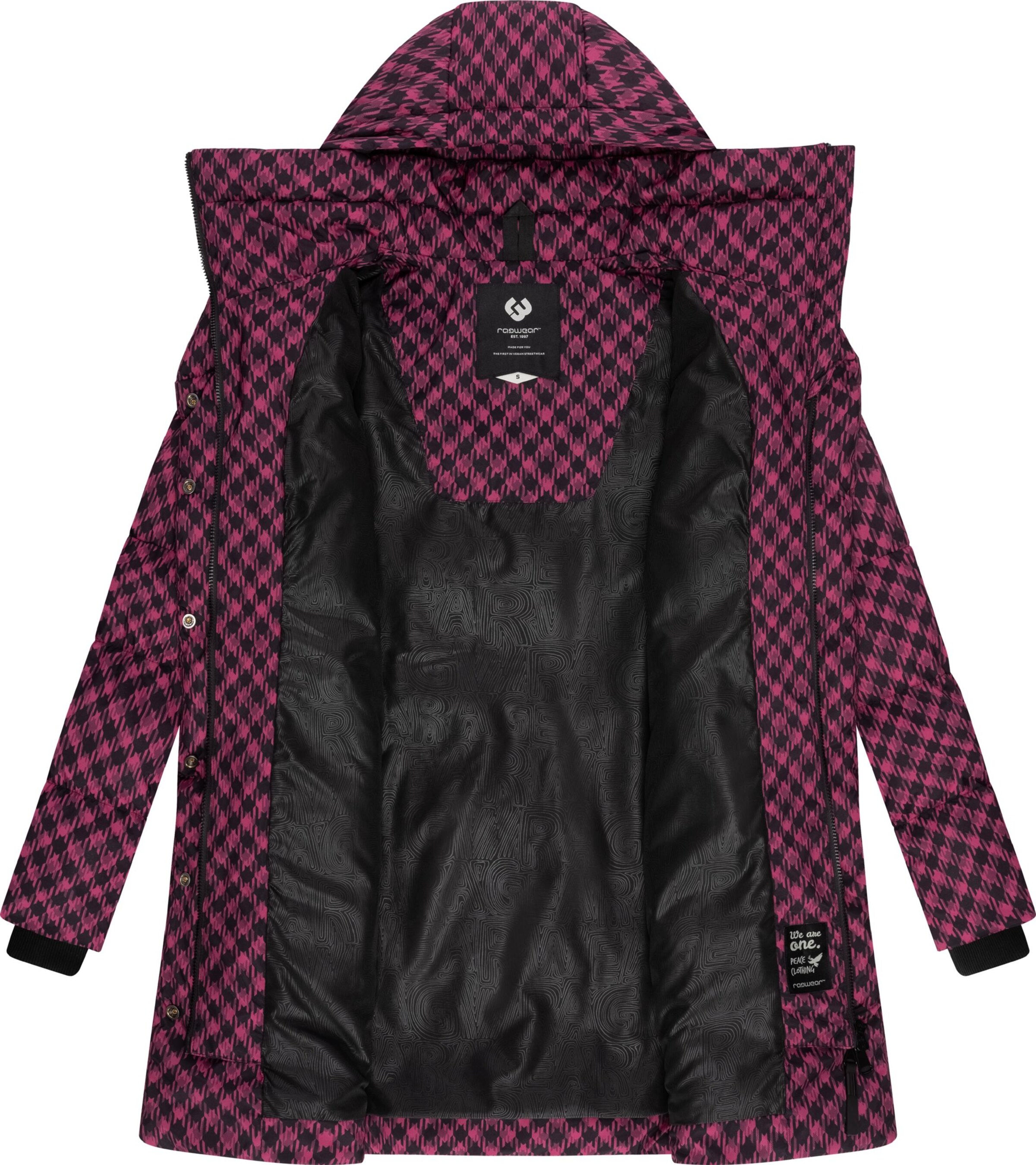 Cappotto invernale 'Niara' di Ragwear in rosa