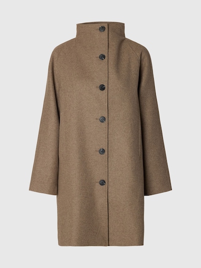 SELECTED Between-seasons coat 'SLWZIA-VINNI' in S in Brown, Item view