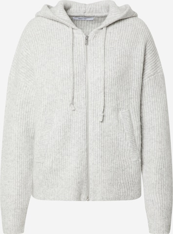 ABOUT YOU Knit Cardigan 'Jolin' in Grey: front