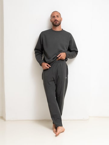 LOTUSCRAFTS Sportsweatshirt 'FEND'‌‌‌‌ in Grau