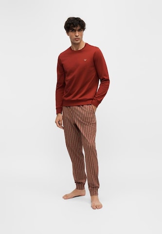 Emporio Armani Hosszú pizsama - piros