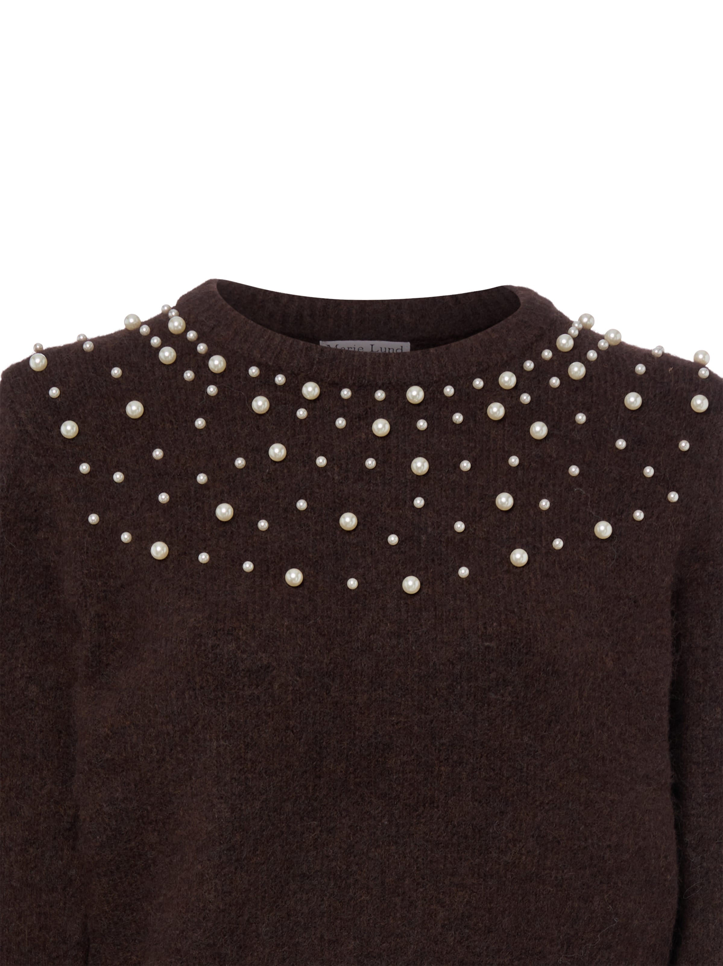 Marie Lund Pullover in Braun