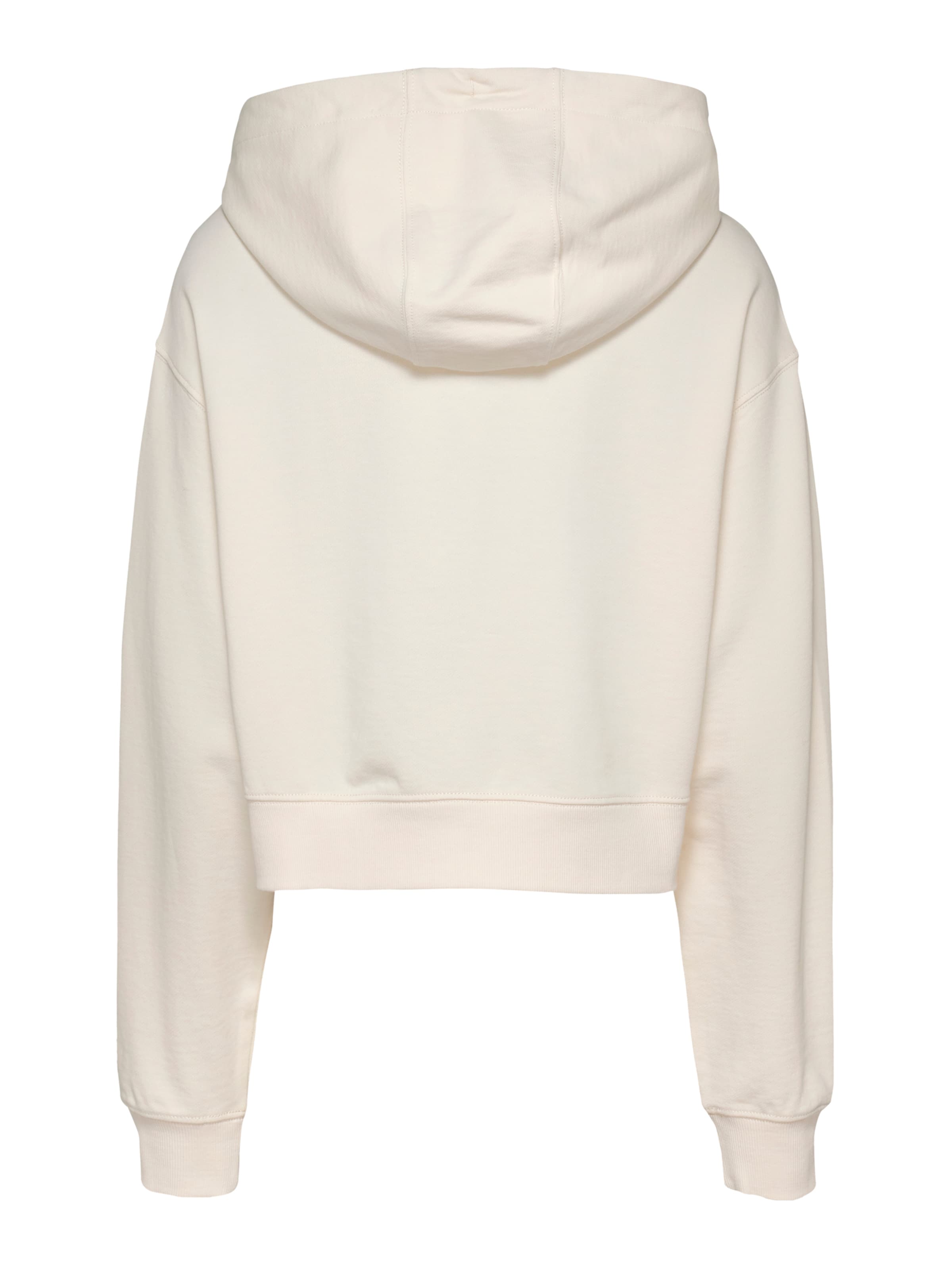 Bluză de molton de la Tommy Jeans pe alb