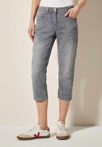 CECIL Slim fit Jeans in Grey: front