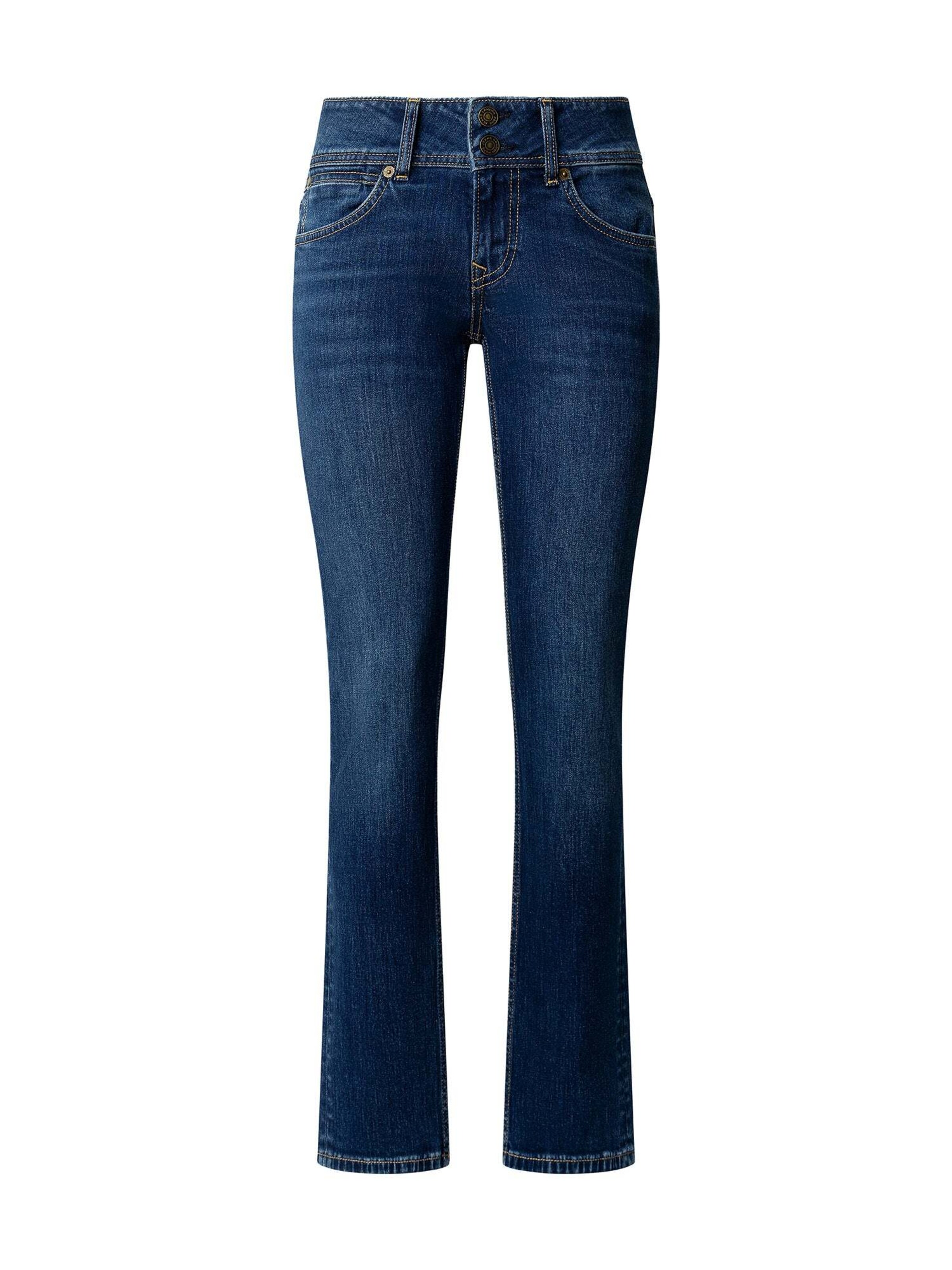 Jean 'Venus' Pepe Jeans en bleu : devant