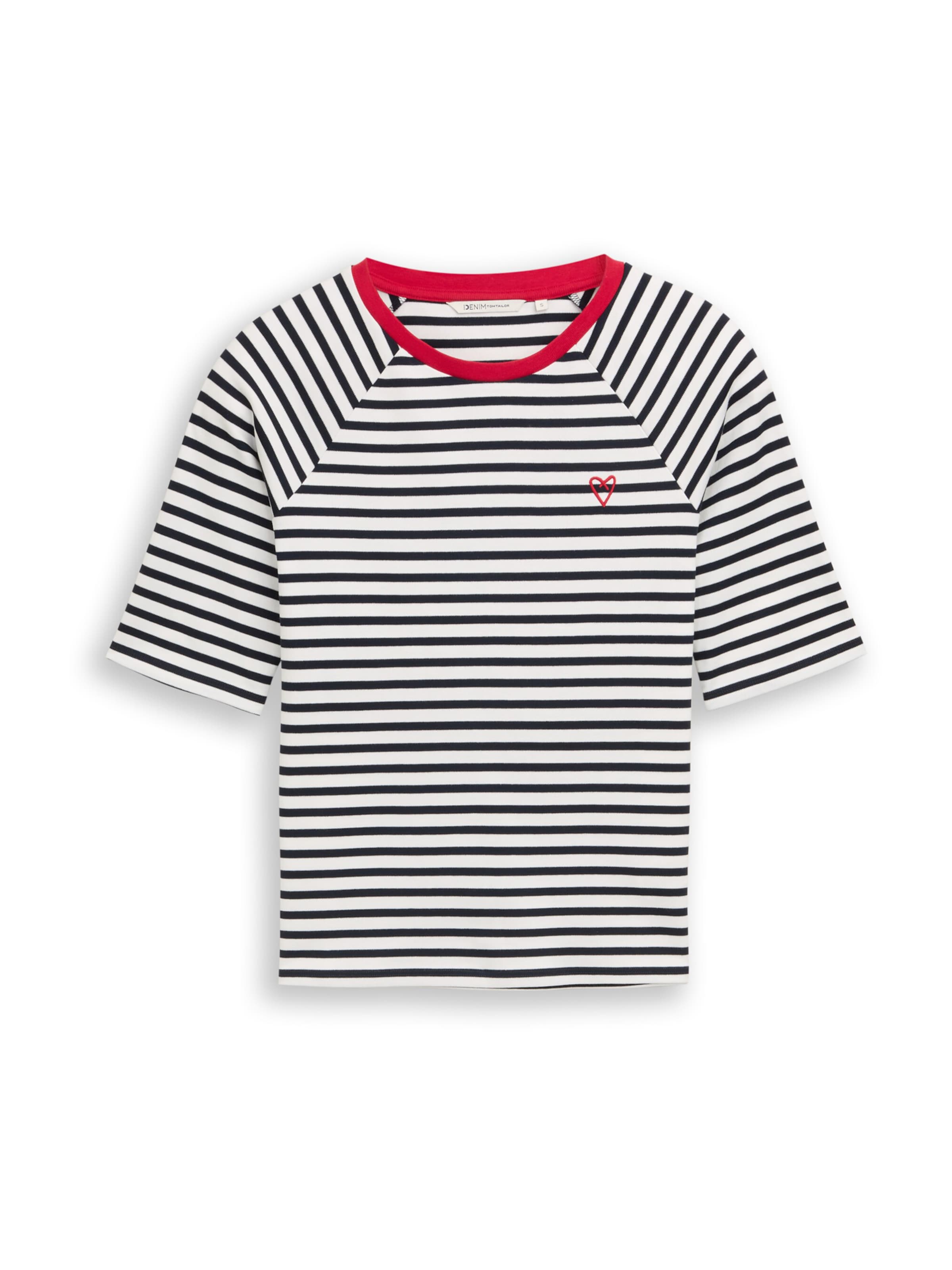 TOM TAILOR DENIM Μπλουζάκι σε μπλε: μπροστά