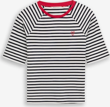 TOM TAILOR DENIM T-Shirt in Blau: Vorderseite