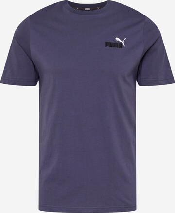 T-Shirt 'Embroidery' PUMA en bleu : devant
