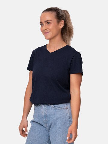 DANISH ENDURANCE Shirt 'V' in Blue: front