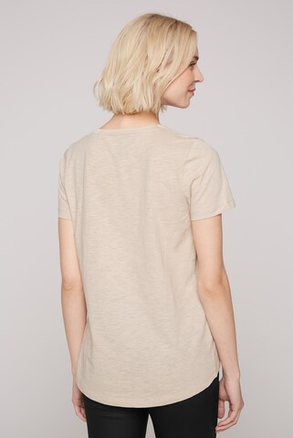 T-shirt 'Memory Lane' Soccx en beige