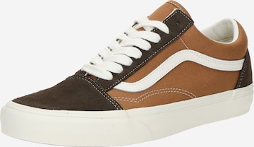 VANS Низкие кроссовки 'Old Skool' в Коричневый: спереди