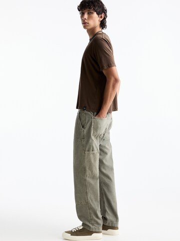 Loosefit Pantaloni cargo di Pull&Bear in verde