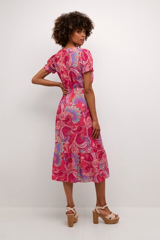 Robe 'Lina' Cream en rose