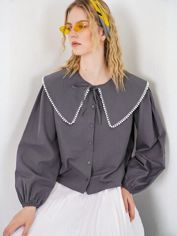 Bigdart Blouse in Grijs