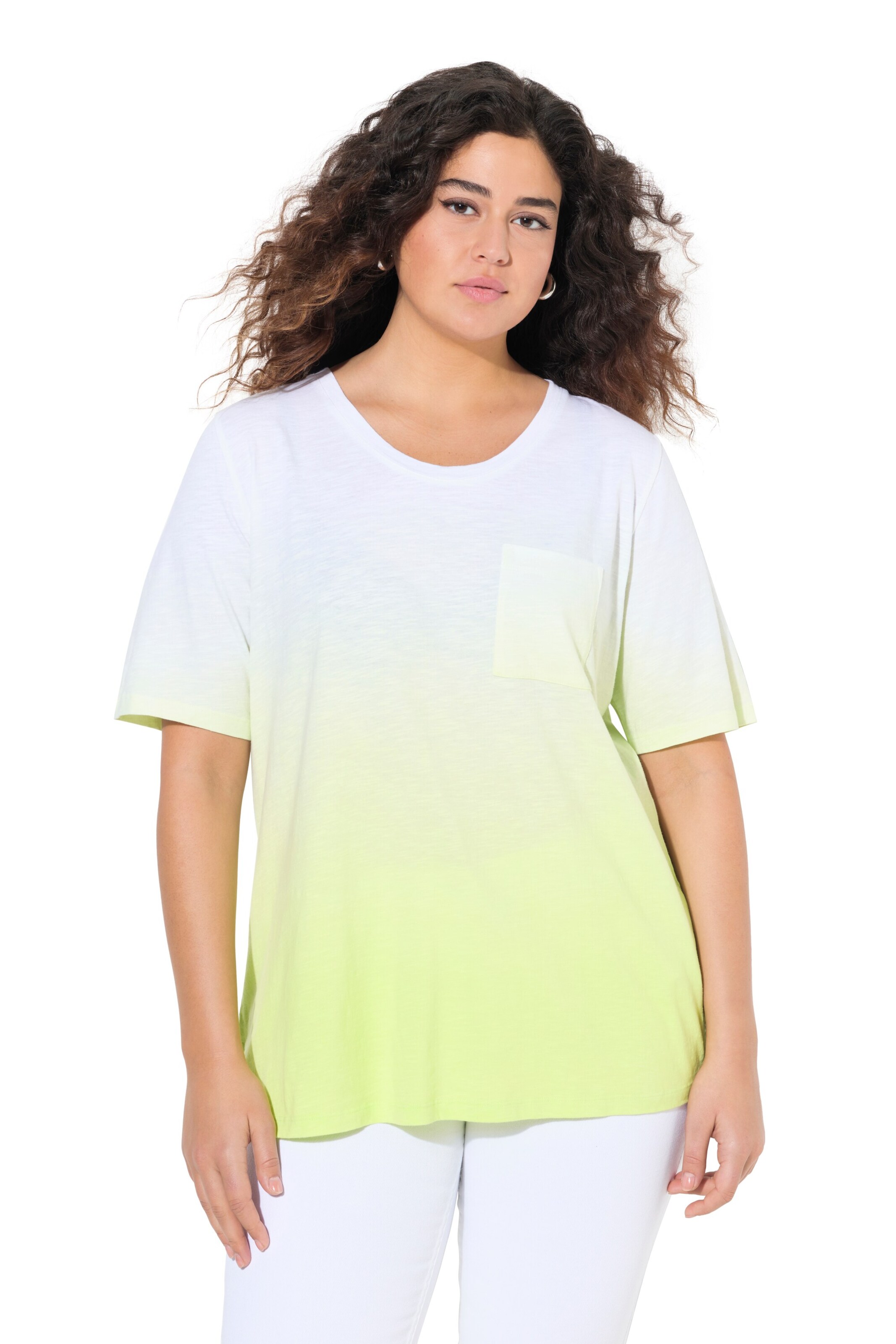 Ulla Popken Shirt in Yellow: front