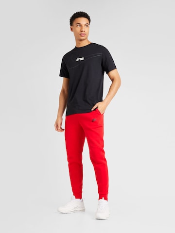 Nike Sportswear Shirt 'BIG SWOOSH' in Zwart