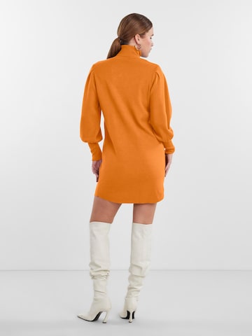 Y.A.S Pletené šaty 'FONNY' - oranžová