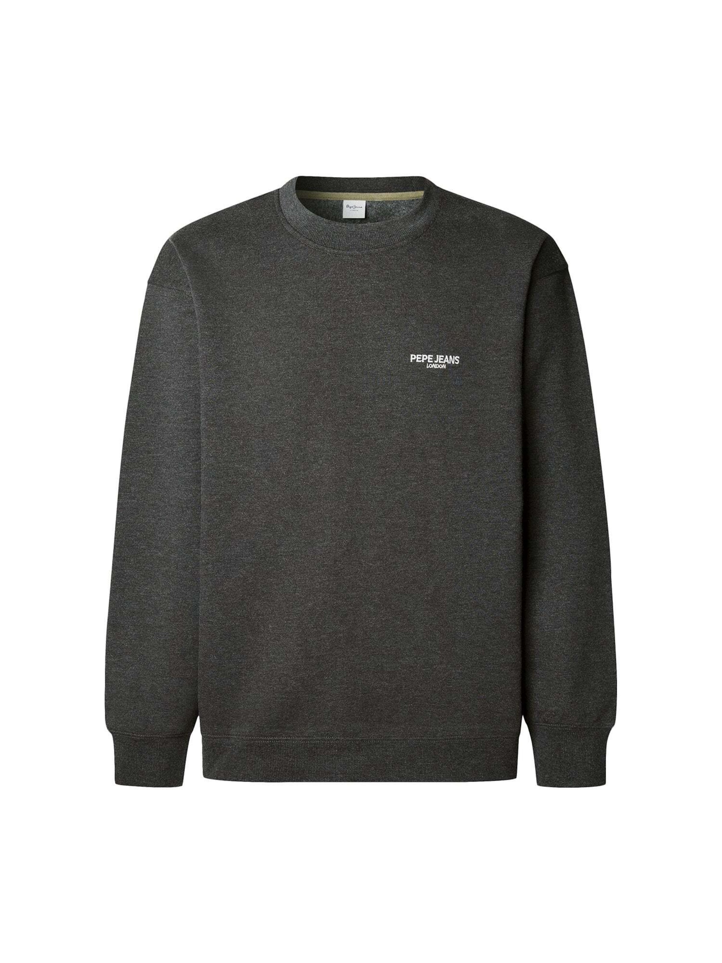 Pepe Jeans Sweatshirt in Beige / Dark grey / White, Item view