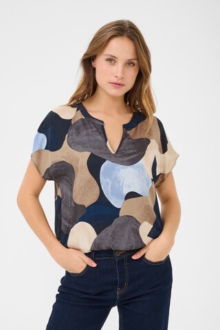 CULTURE Bluse 'Dana' i blandingsfarvet: forside