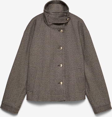 VERO MODA Přechodná bunda 'VMVIVIANNE' – hnědá: přední strana