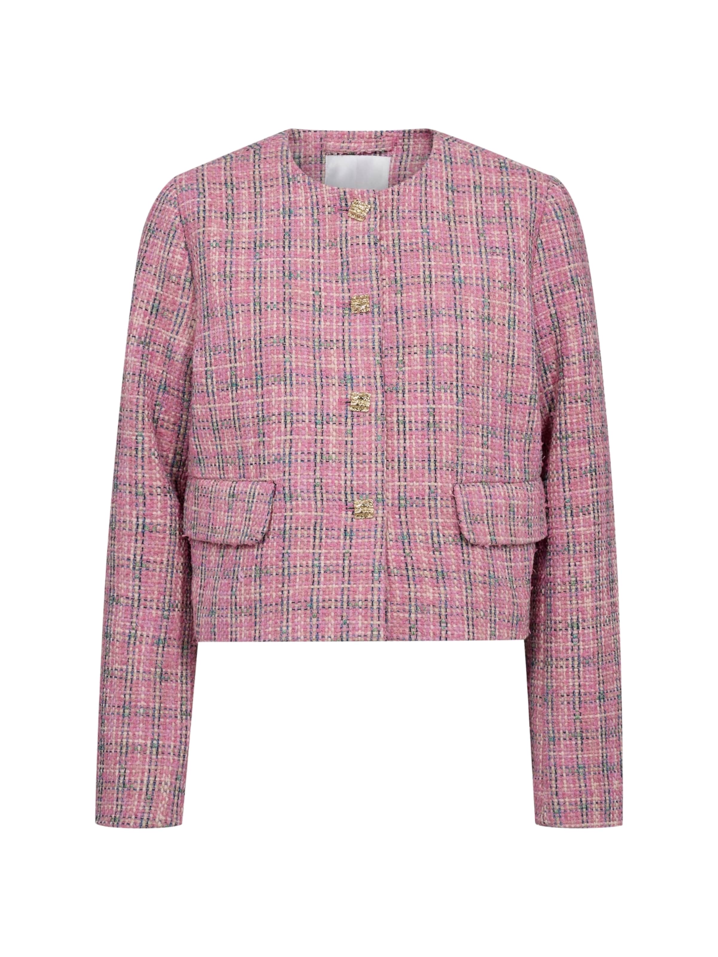 Giacca di mezza stagione ' CammieCC ' di co'couture in rosa: frontale