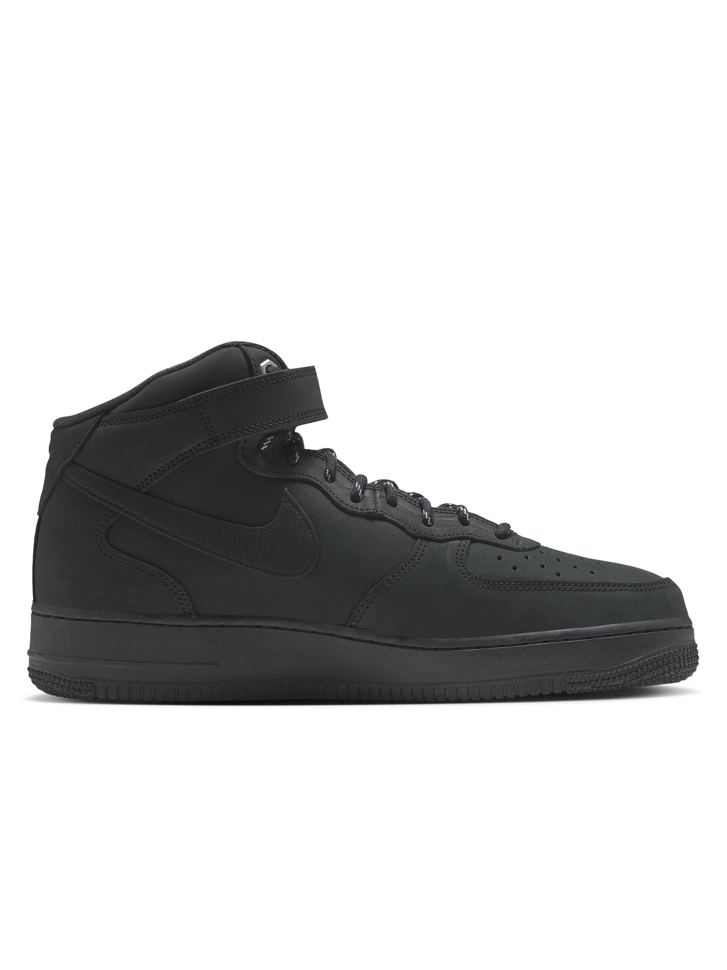 Sneaker înalt 'Air Force 1 Mid '07' de la NIKE pe negru