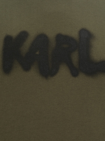 Felpa di Karl Lagerfeld in verde
