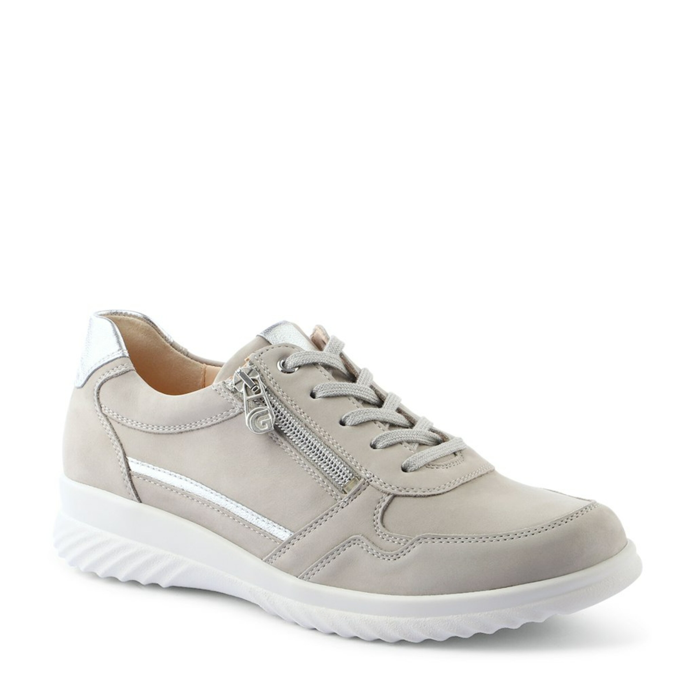 Ganter Platform trainers in Grey: front