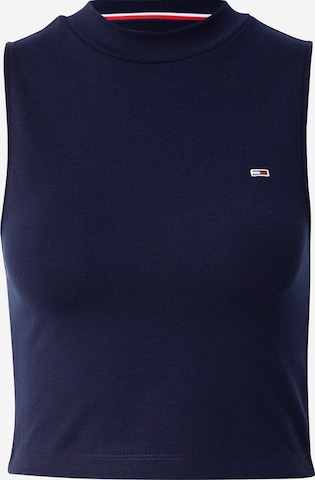 Top di Tommy Jeans in blu: frontale