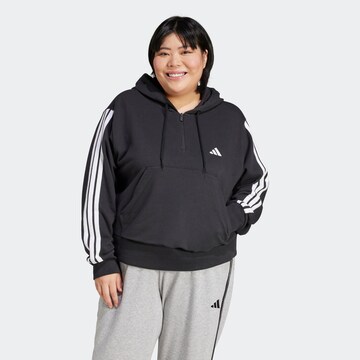 ADIDAS SPORTSWEAR Sports sweatshirt 'Essentials' in Black: front