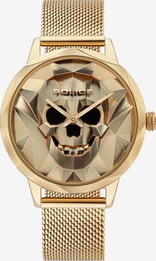 POLICE Uhr in gold, Produktansicht