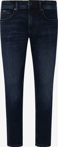 Coupe slim Jean 'GYMDIGO' Pepe Jeans en bleu : devant