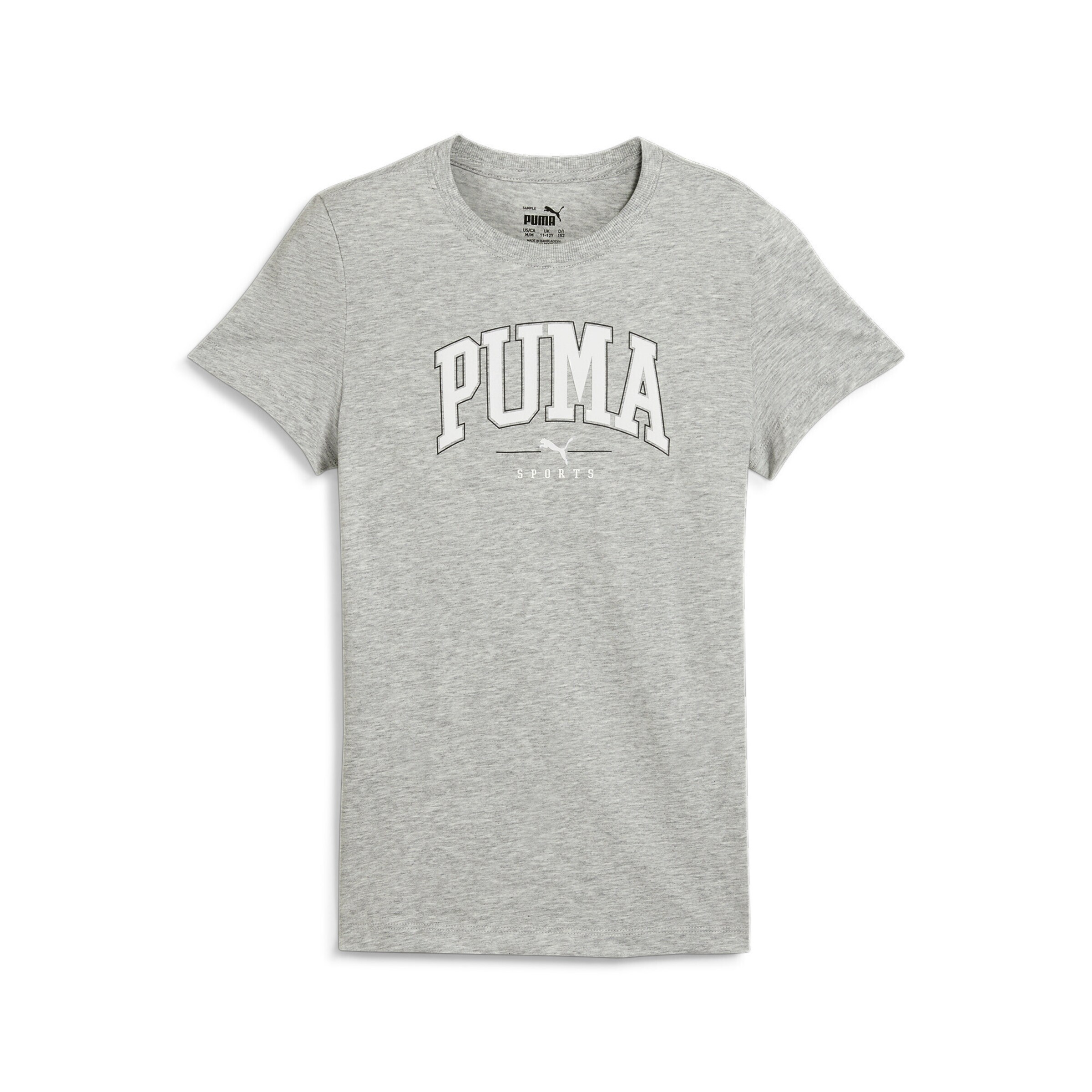 PUMA Shirt 'SQUAD' in Grey / Light grey / Black / White, Item view