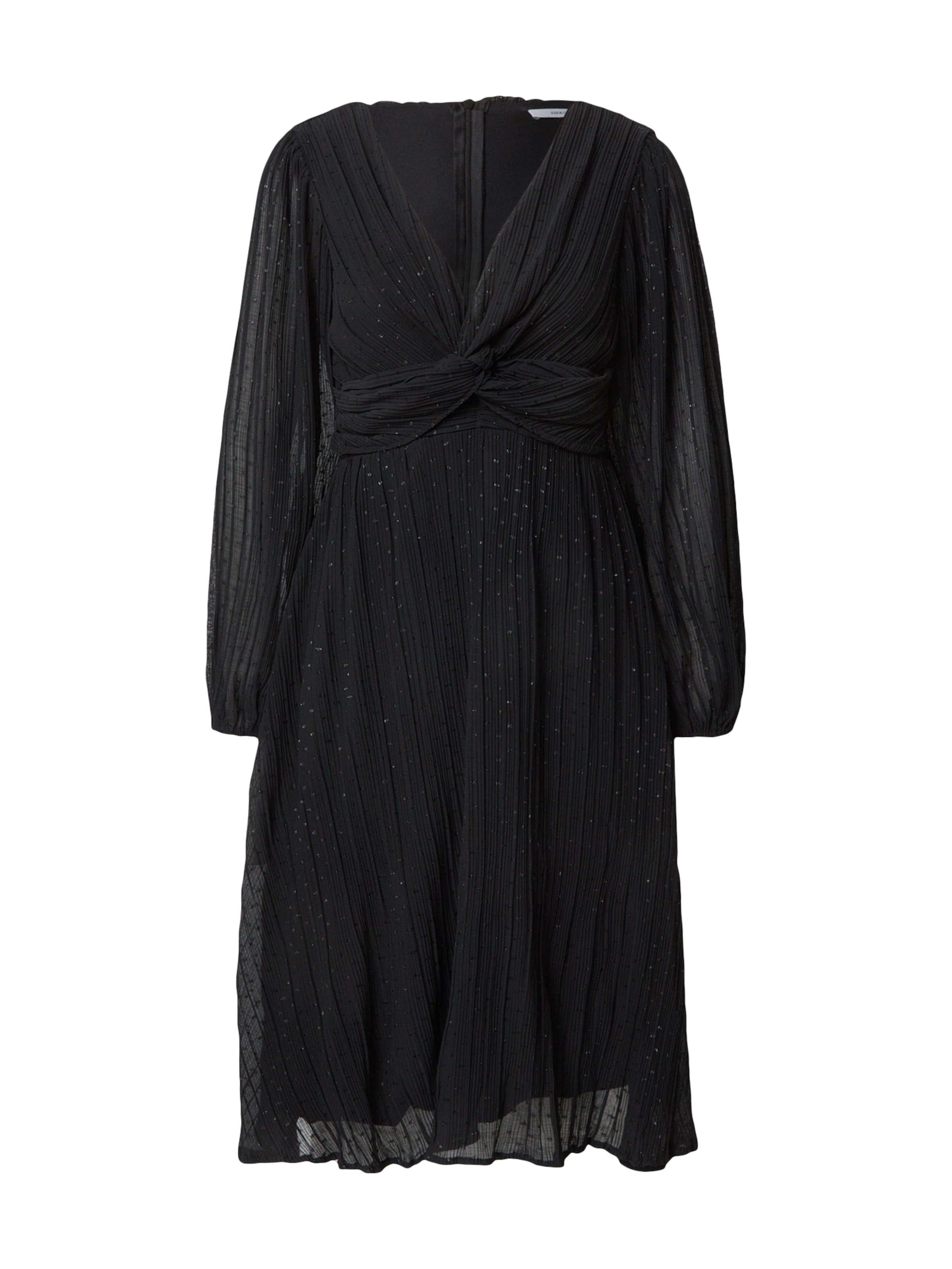 Rochie 'Bettina' de la ABOUT YOU pe negru: față