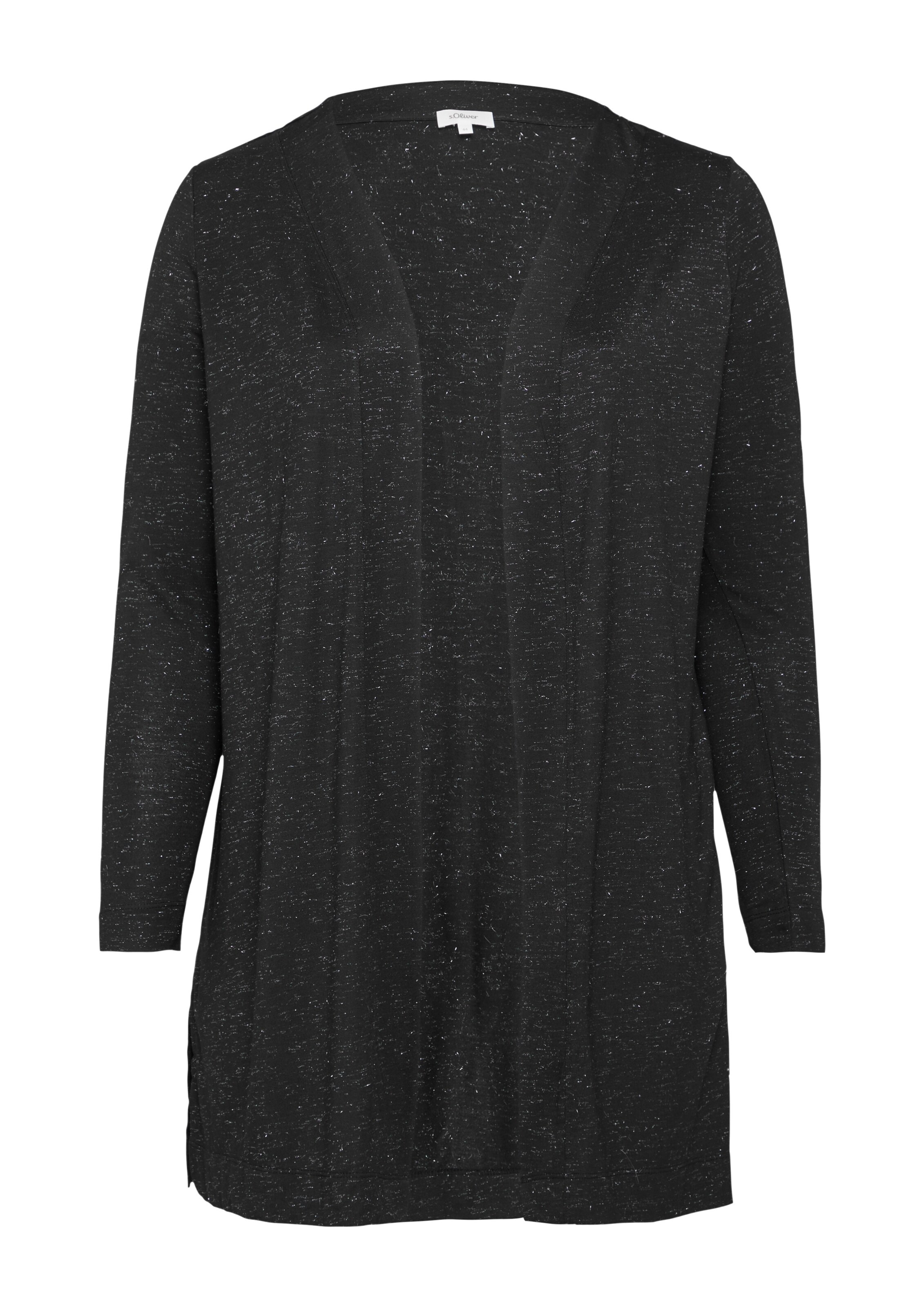 Cardigan s.Oliver en noir : devant